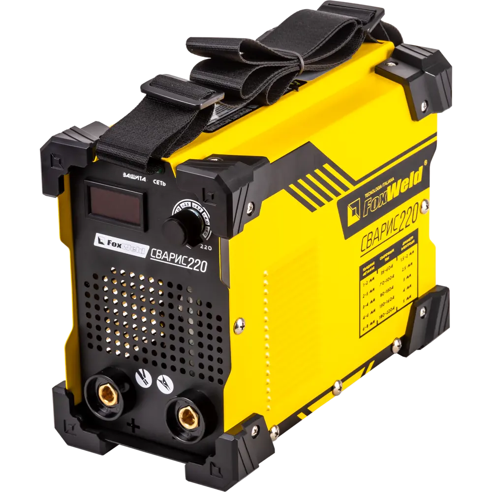 Инверторный сварочный аппарат FoxWeld Сварис 220 для профессиональных и домашних работ 85881271 STLM-0065874 - Вид №6