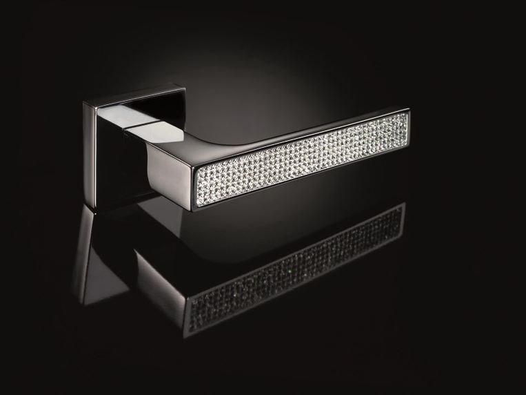 LINEA CALI' Ручка из хромированной латуни с кристаллами swarovski® на розе с замком Zen mesh sun-id-1437334 - Вид №1