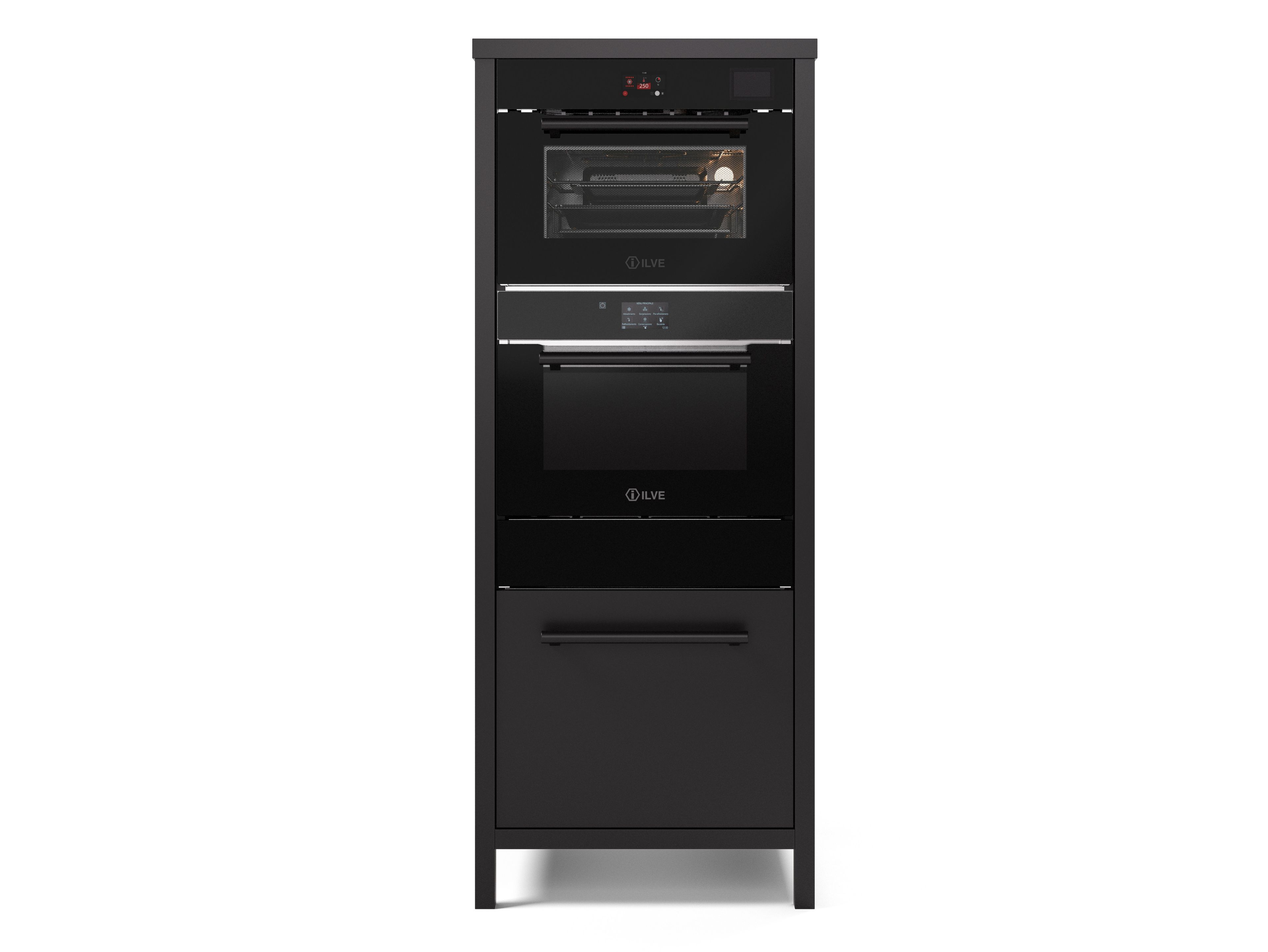Колонна с духовкой, отбойником и вакуумным ящиком Ilve Professional Plus ARCH-00116897 - Вид №1