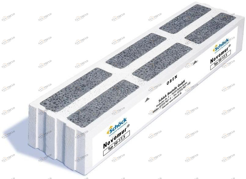 Schöck Italia Блок из легкого бетона для наружной кладки sun-id-1440035