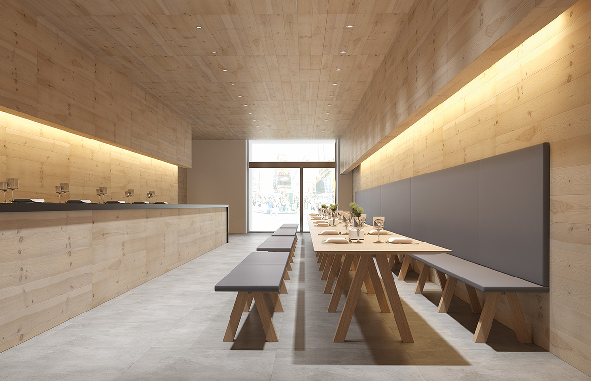 007160 Скамейка Viccarbe Trestle