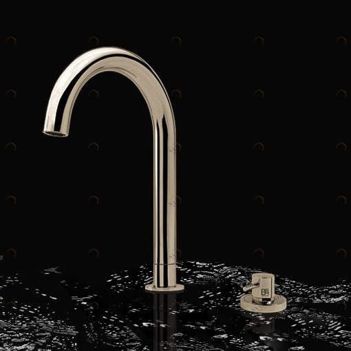 Смеситель на два отверстия 7NUBAP28 Geda Nextage Nuba+ с поворотным изливом Nuba PLUS 7NUBAP208