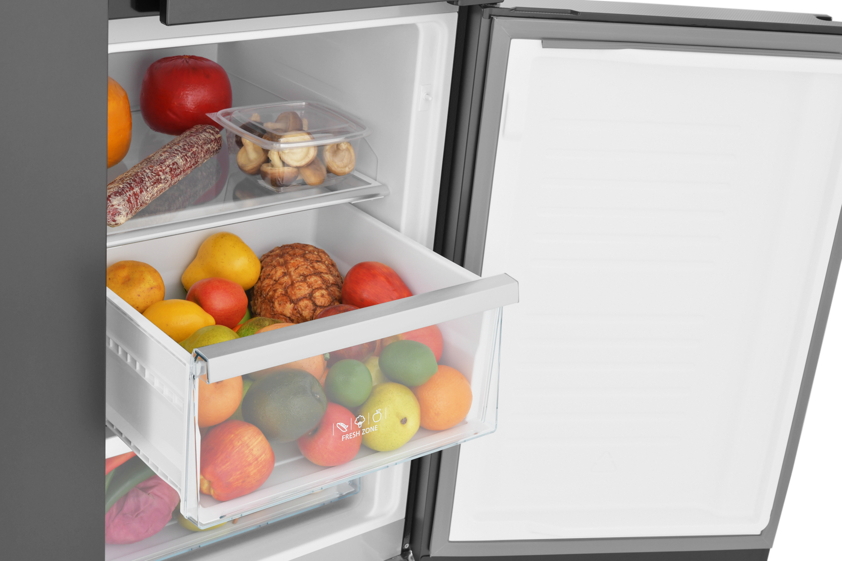 9185196 Холодильник Side by Side   ZUGEL ZRTD459XB черный STDN-0120863 - Вид №15