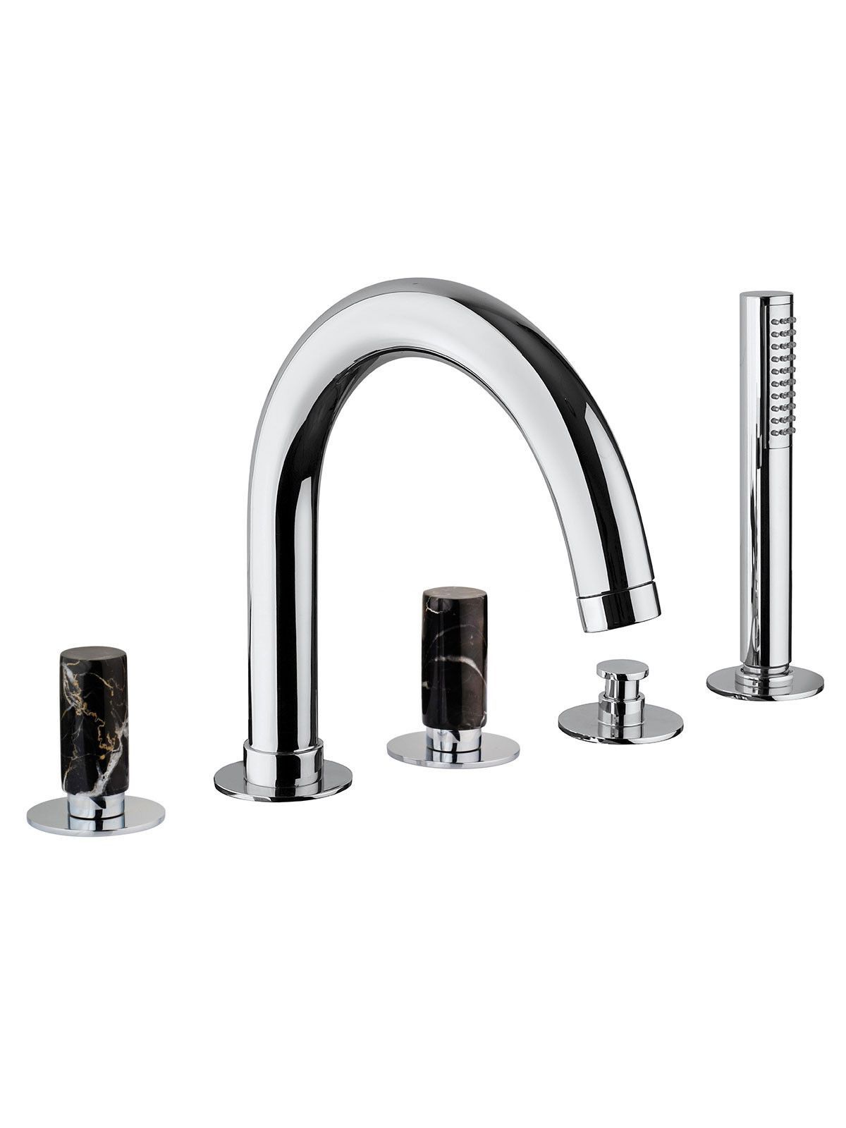 Встраиваемый смеситель для ванны с ручным душем Rubinetterie Frattini Pepe XL ARCH-00112668 - Вид №32