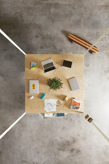 FANTONI Множественное рабочее место со звукопоглощающими перегородками для открытого пространства Hub sun-id-1471219 - Вид №8