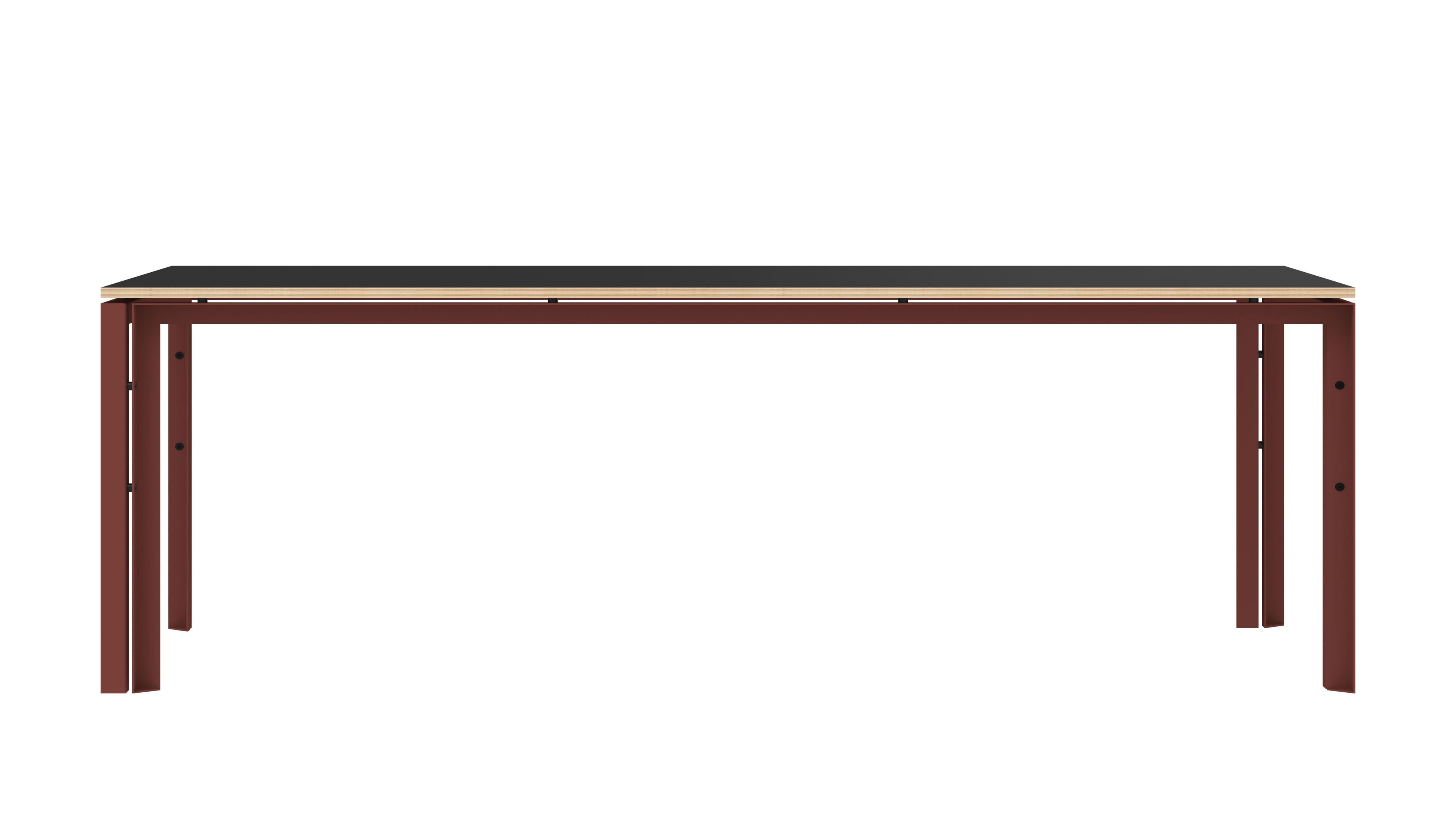 Прямоугольный стол из стали и дерева FUNCTIONALS WT-TABLE ARCH-00093437 - Вид №50