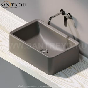 NL62H207037 Накладная раковина на столешницу  прямоугольная Ceramica Flaminia Nile