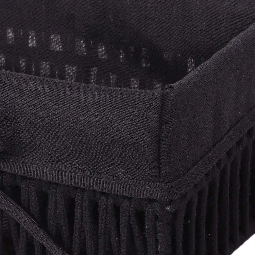 Корзина Konsensa 34x15x24 см полиэстер цвет черный STLM-2153830 - Вид №1