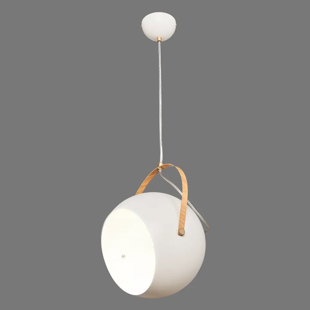 Люстра подвесная Morilla L1161-1, 1 лампа, 3 м², цвет белый LAMPLANDIA STLM-2185950 - Вид №3