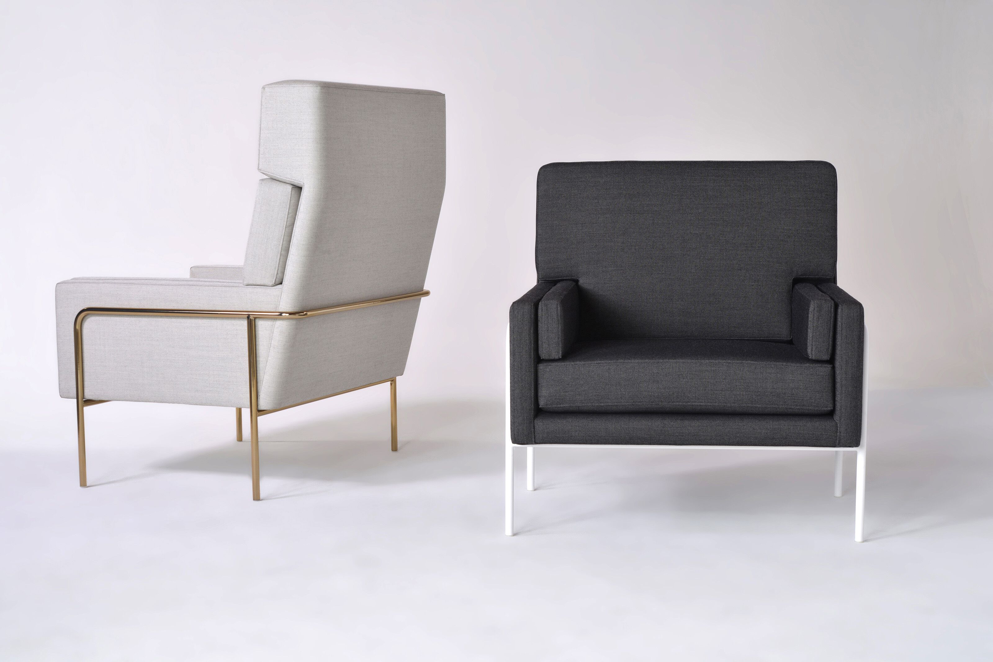 Тканевое кресло с высокой спинкой Phase Design тележка ARCH-00152913 - Вид №7