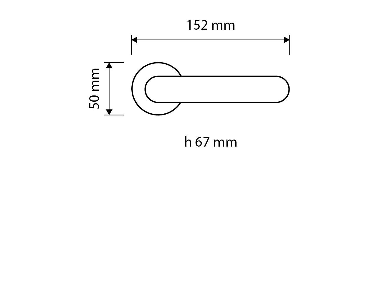 Ручка Zamak на круглой розетке LINEA CALI' Turbo ARCH-00111478 - Вид №7