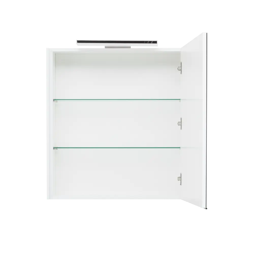 Шкаф зеркальный подвесной «Алвита» 70x85 см цвет белый 82407350 STLM-2049375 Santreyd - Вид №1
