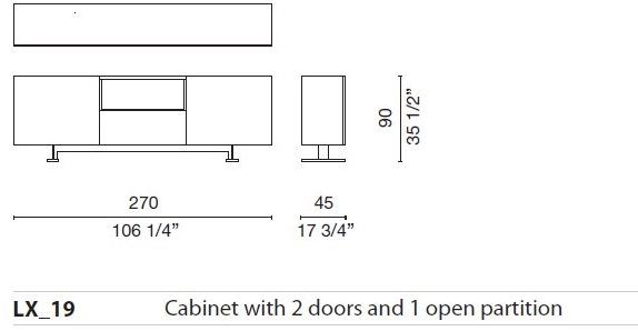 Cappellini Лакированный буфет Luxor sun-id-1356626 - Вид №15