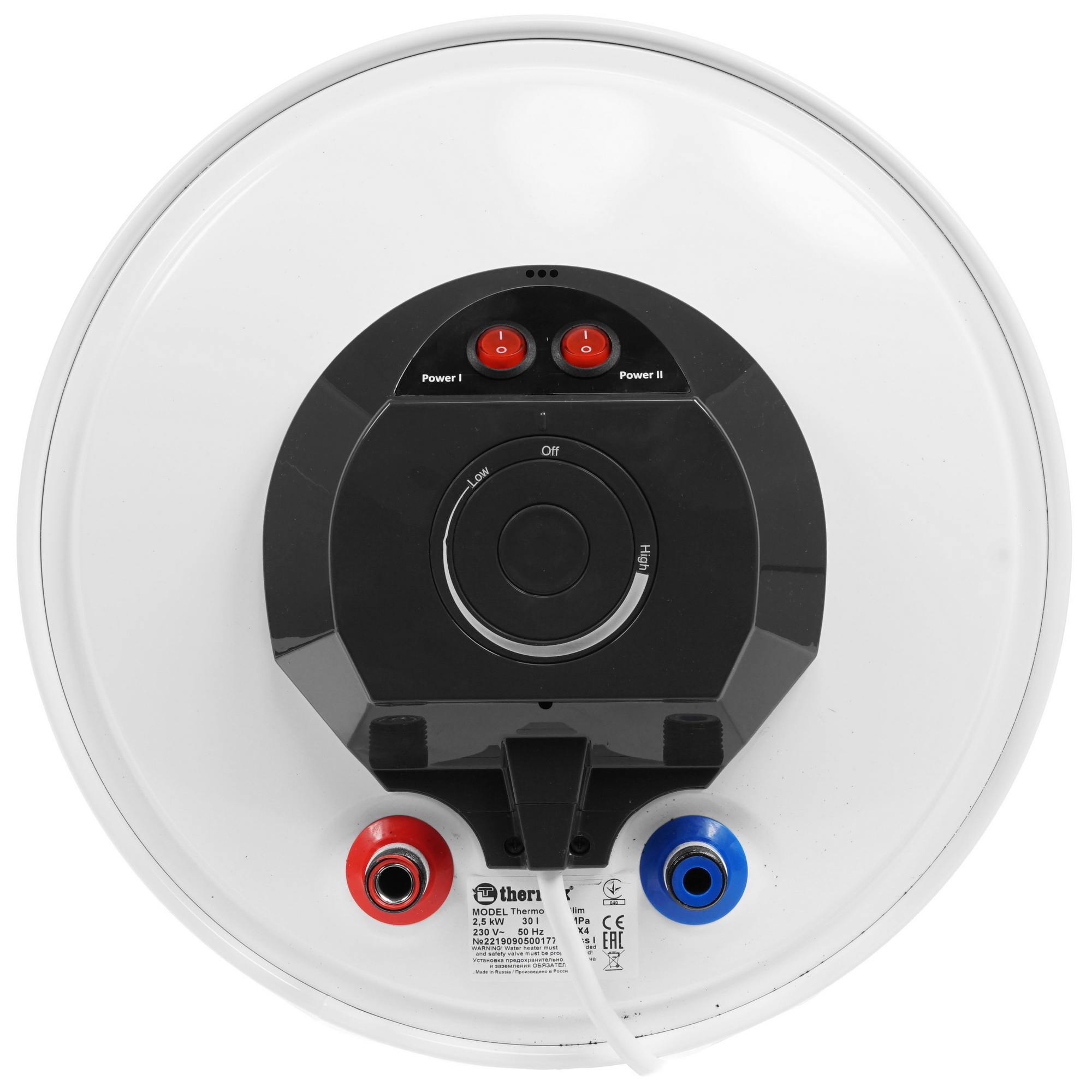 1134772 Водонагреватель электрический Thermex Thermo 30 V Slim STDN-0127155 - Вид №4