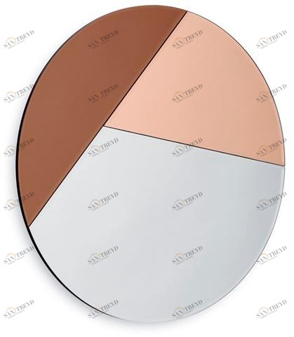 Reflections Copenhagen Круглое настенное зеркало sun-id-1368536