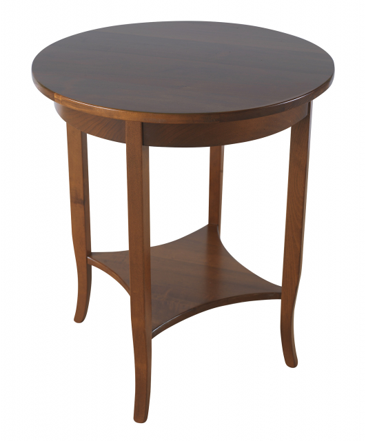 1698 Tifernoit Круглый журнальный столик с полкой Ingresso  - Вид №4