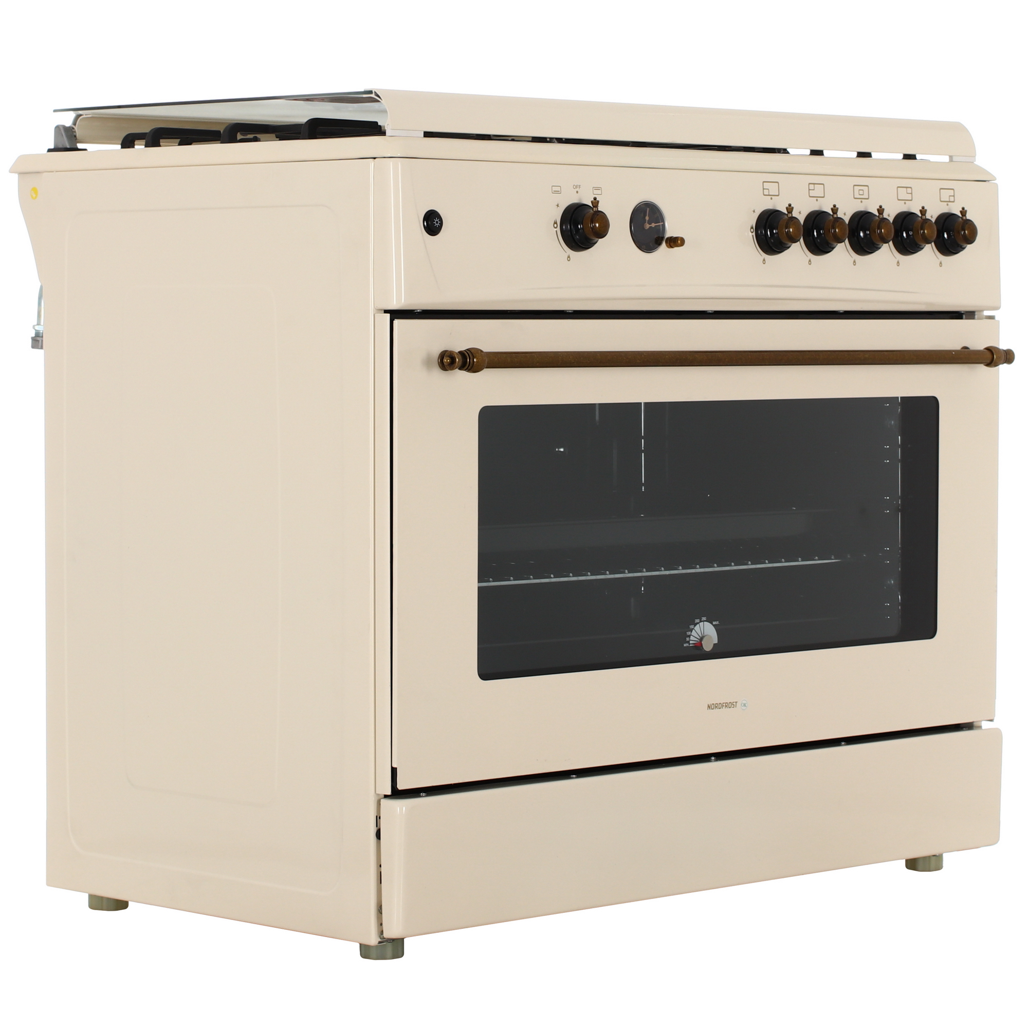 9016707 Газовая плита NORDFROST GG 9064 YR бежевый STDN-0054709 - Вид №1