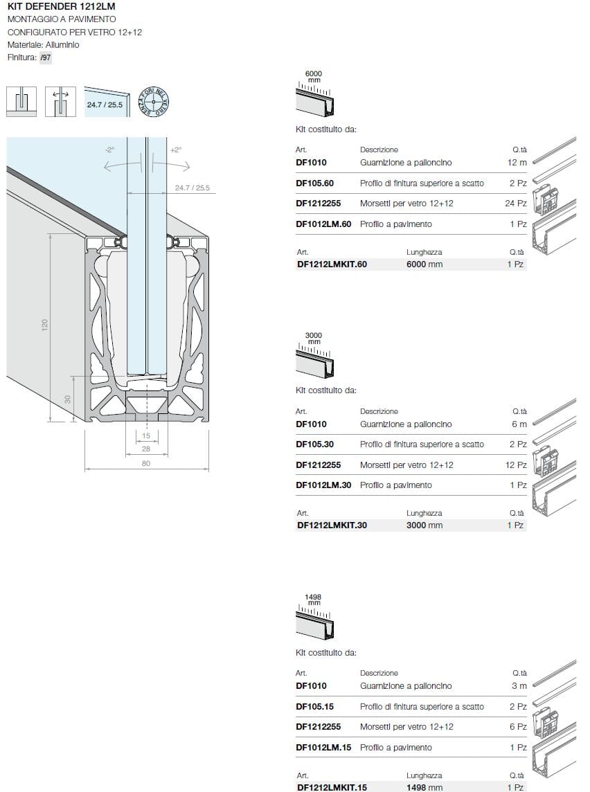 Стеклянный парапет Saint-Gobain - Logli Defender ARCH-00119866 - Вид №3