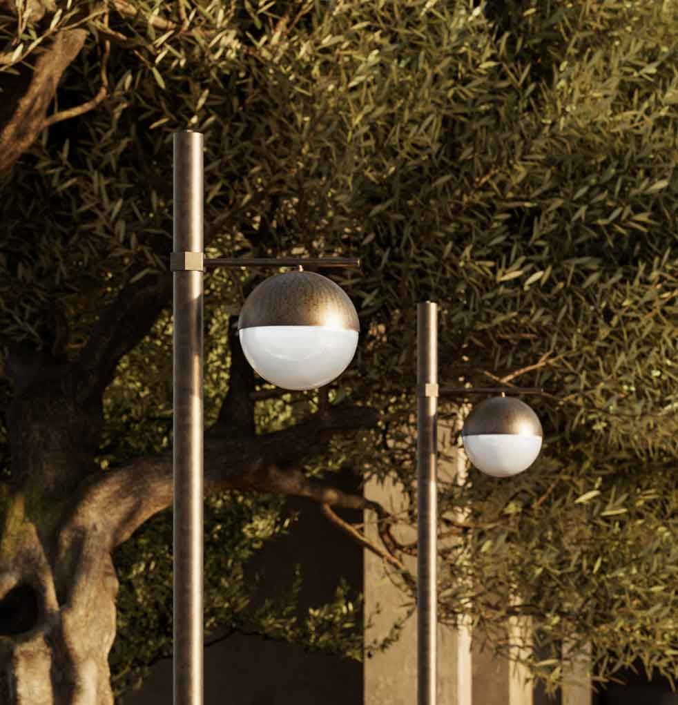 Светодиодный уличный фонарь для сада Il Fanale сфера ARCH-00118018 - Вид №3