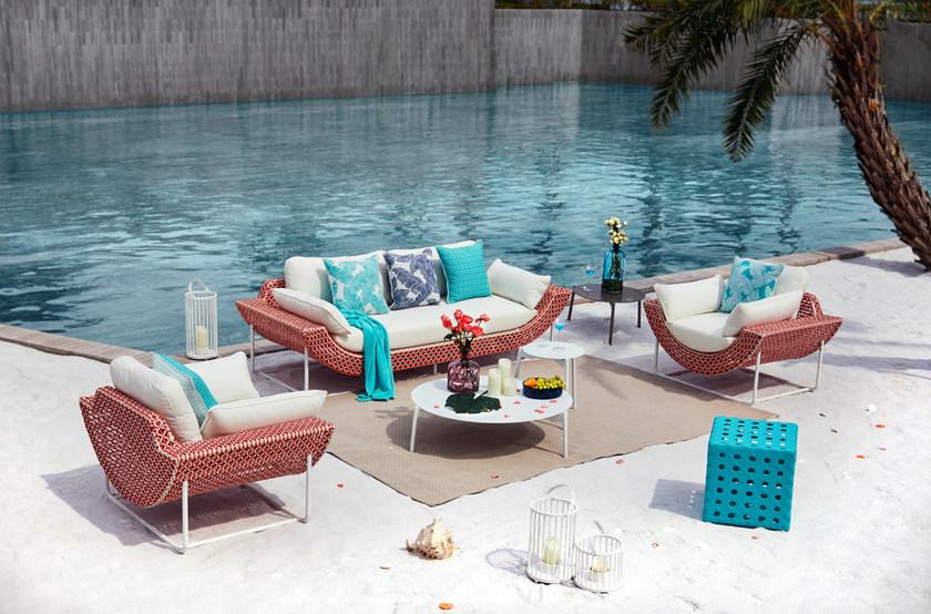 MOBIKA GARDEN Круглый алюминиевый садовый столик Arche sun-id-1468689 - Вид №1