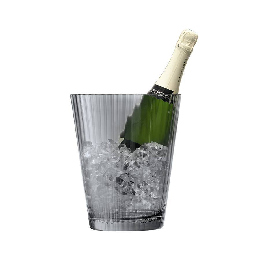 G270-24-689 Ведёрко для льда dusk 24,5 см серое LSA International  - Вид №3