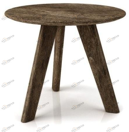 Huppé Круглый журнальный столик из березы Studio 4571 HUPPE