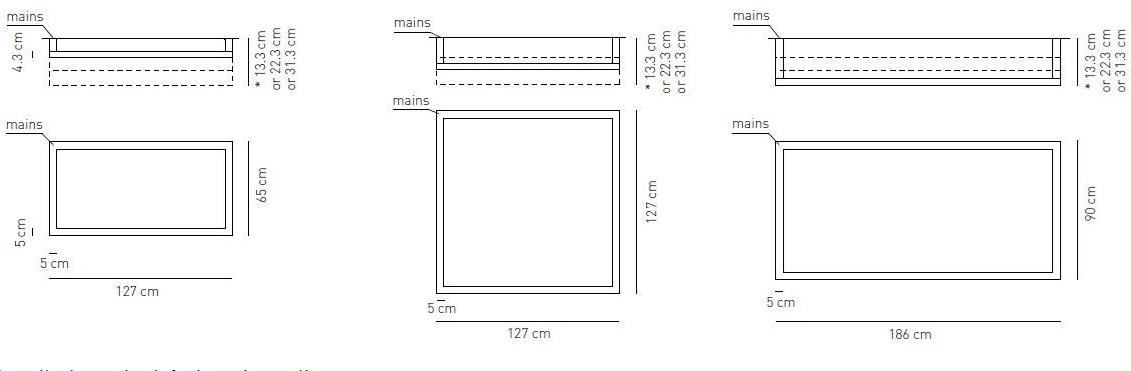 AXOLIGHT Потолочный светильник из алюминия Framework sun-id-1429905 - Вид №5