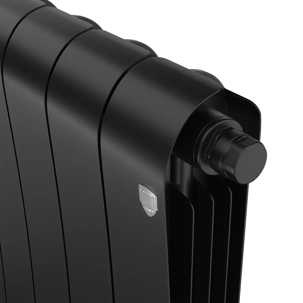 Биметаллический радиатор Royal Thermo Infinity 500/90 4 секции черный 89437344 STLM-1577435 - Вид №2