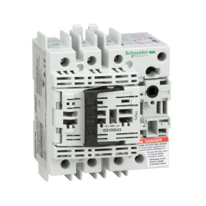 GS1DDU3 ВЫКЛЮЧАТЕЛЬ-РАЗЪЕДИНИТЕЛЬ-ПРЕДОХРАНИТЕЛЬ 3X30A CC Schneider Electric TeSys