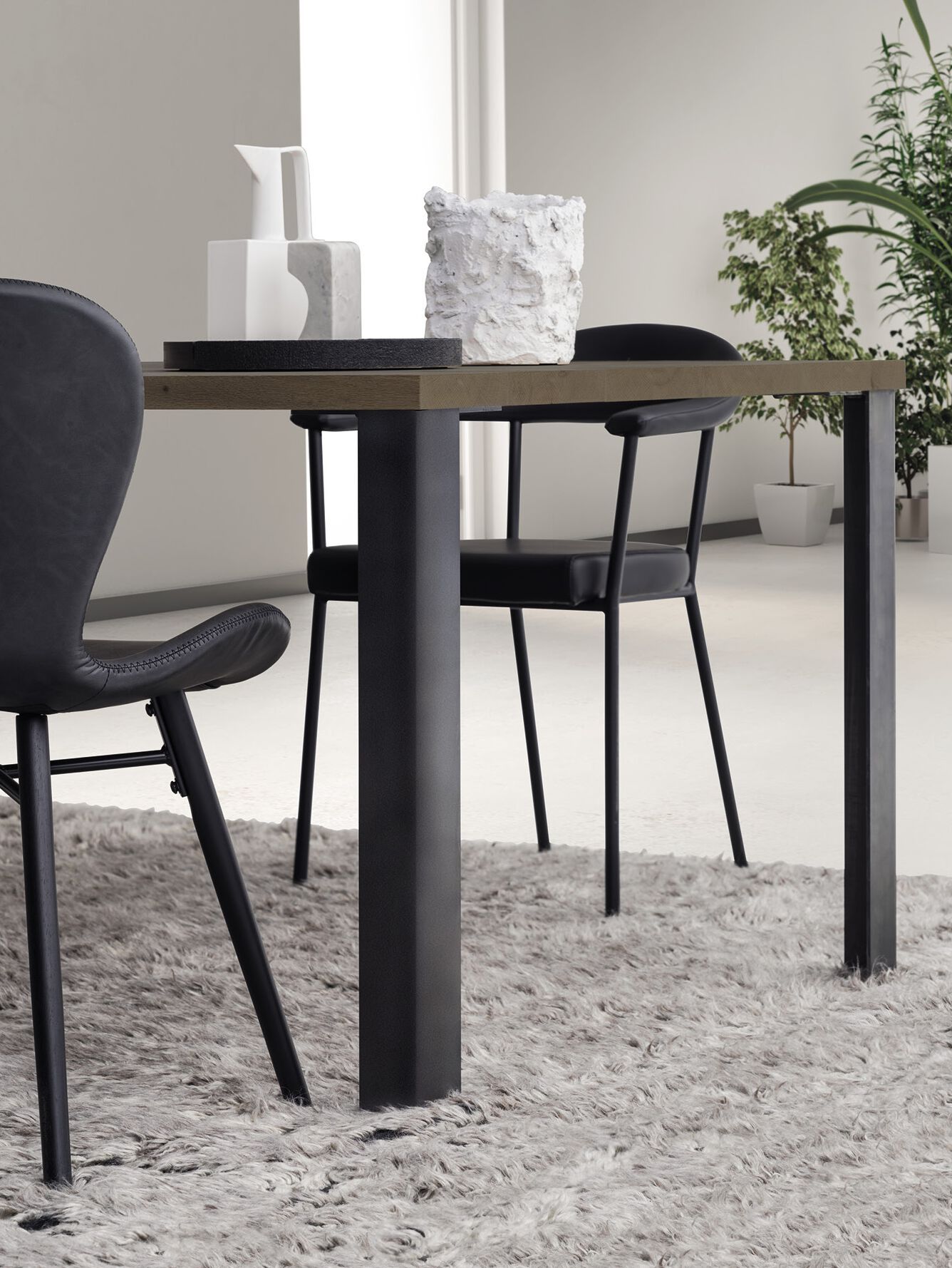 Прямоугольная столешница из дуба Devina Nais Smart ARCH-00116781 - Вид №1