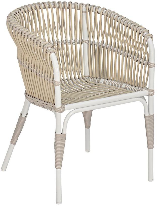 cbdesign Садовый стул из полиэтилена с подлокотниками Aruba N301n2 - Вид №3