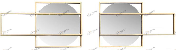 Hamilton Conte Paris Круглое настенное зеркало sun-id-1489386