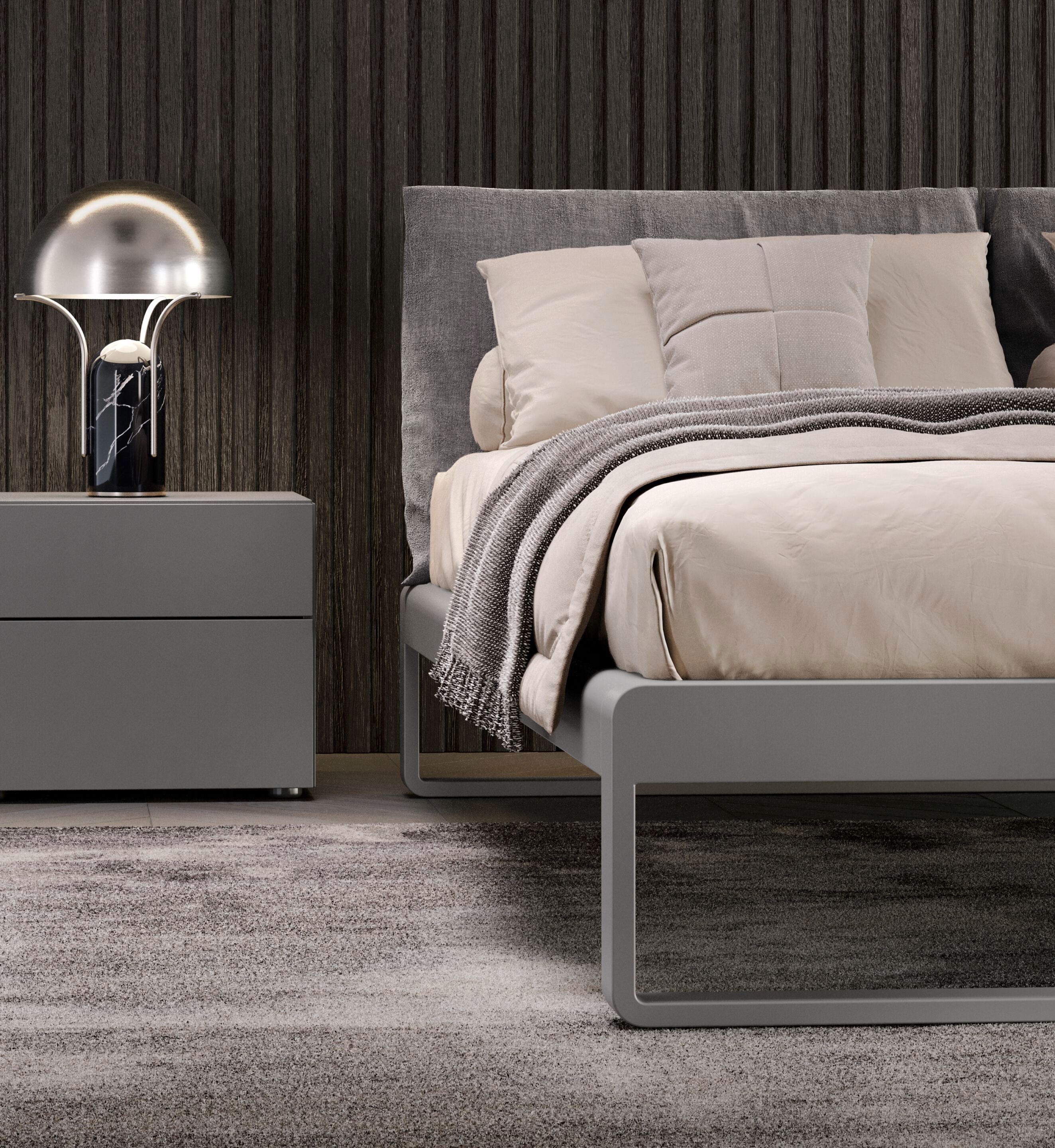 Деревянная двуспальная кровать Olivieri ARCH-00078374 - Вид №1