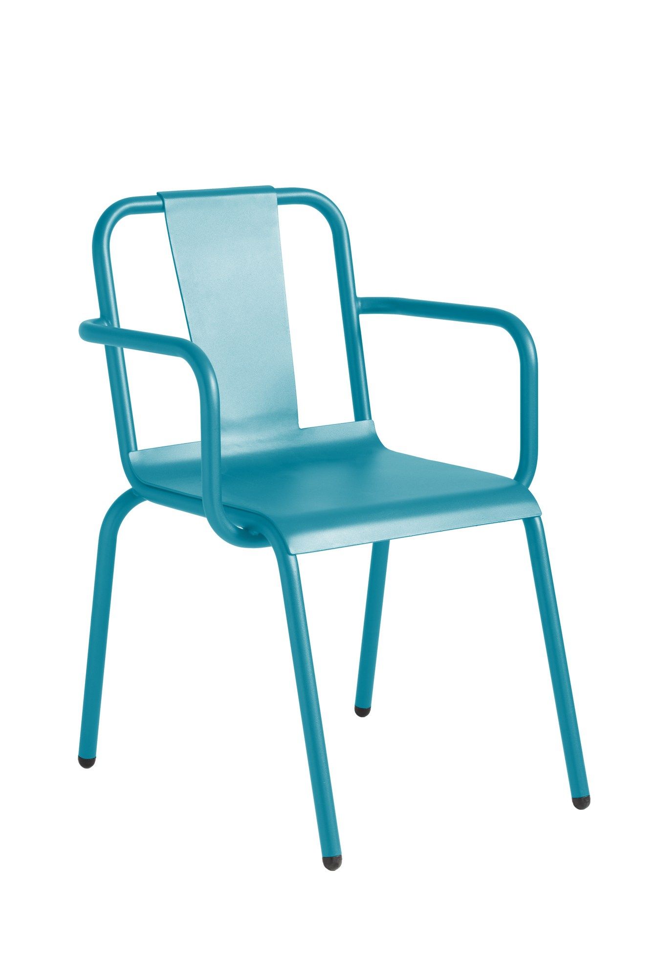 Алюминиевый садовый стул с подлокотниками iSimar Napoles ARCH-00109639 - Вид №6