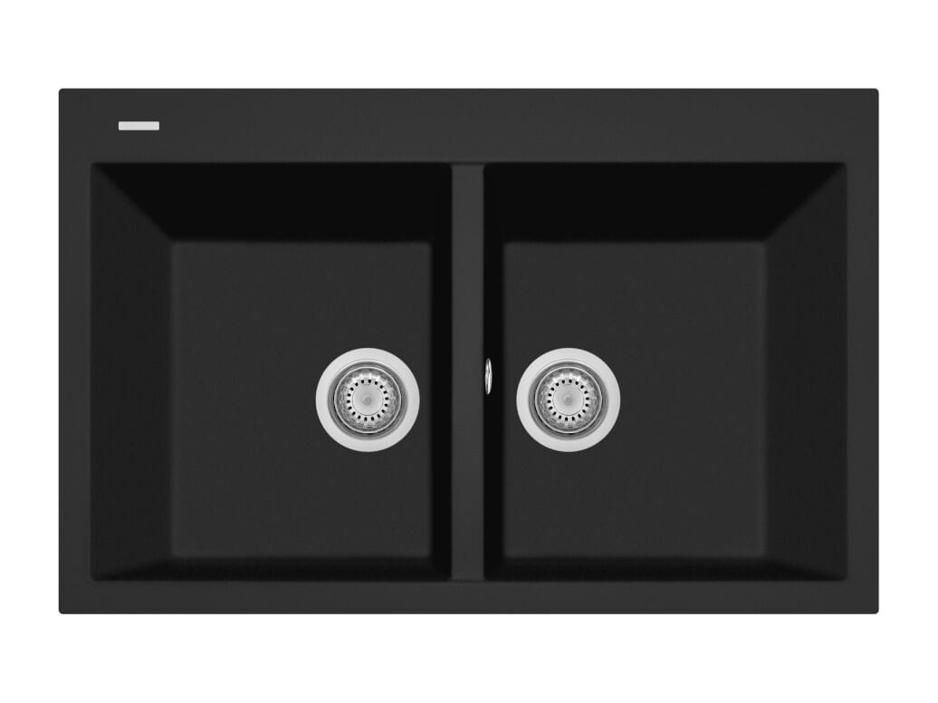 Раковина с 2 резервуарами из композитного материала TASCA композитные раковины ARCH-00083727