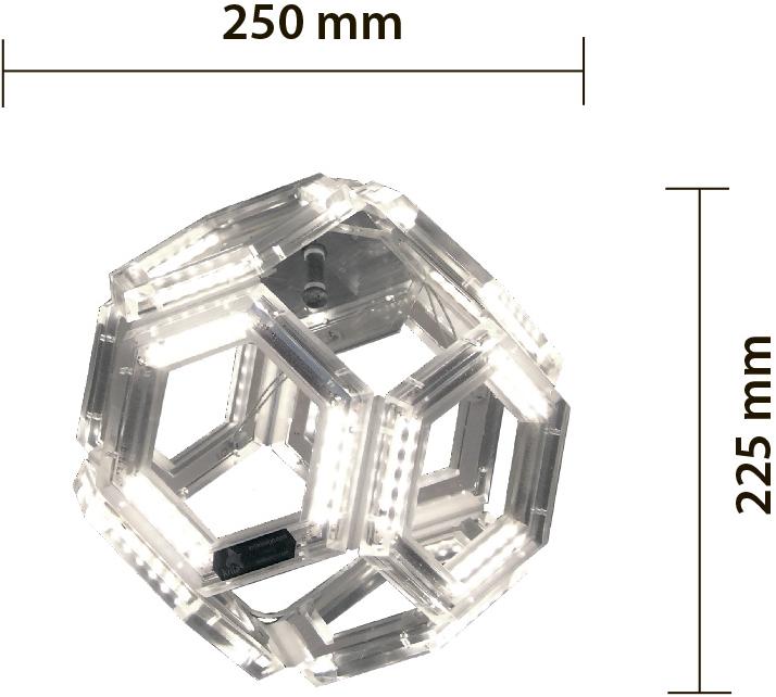 Kriladesign Настольная светодиодная лампа в пмма Fullerene 1002 - Вид №2