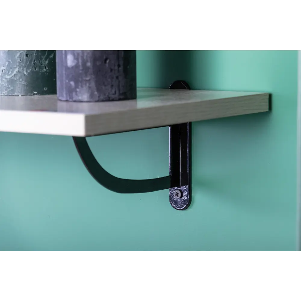 Кронштейн Larvij D-Wall для полок и кашпо, черный глянец 84908795 STLM-1082964 - Вид №5