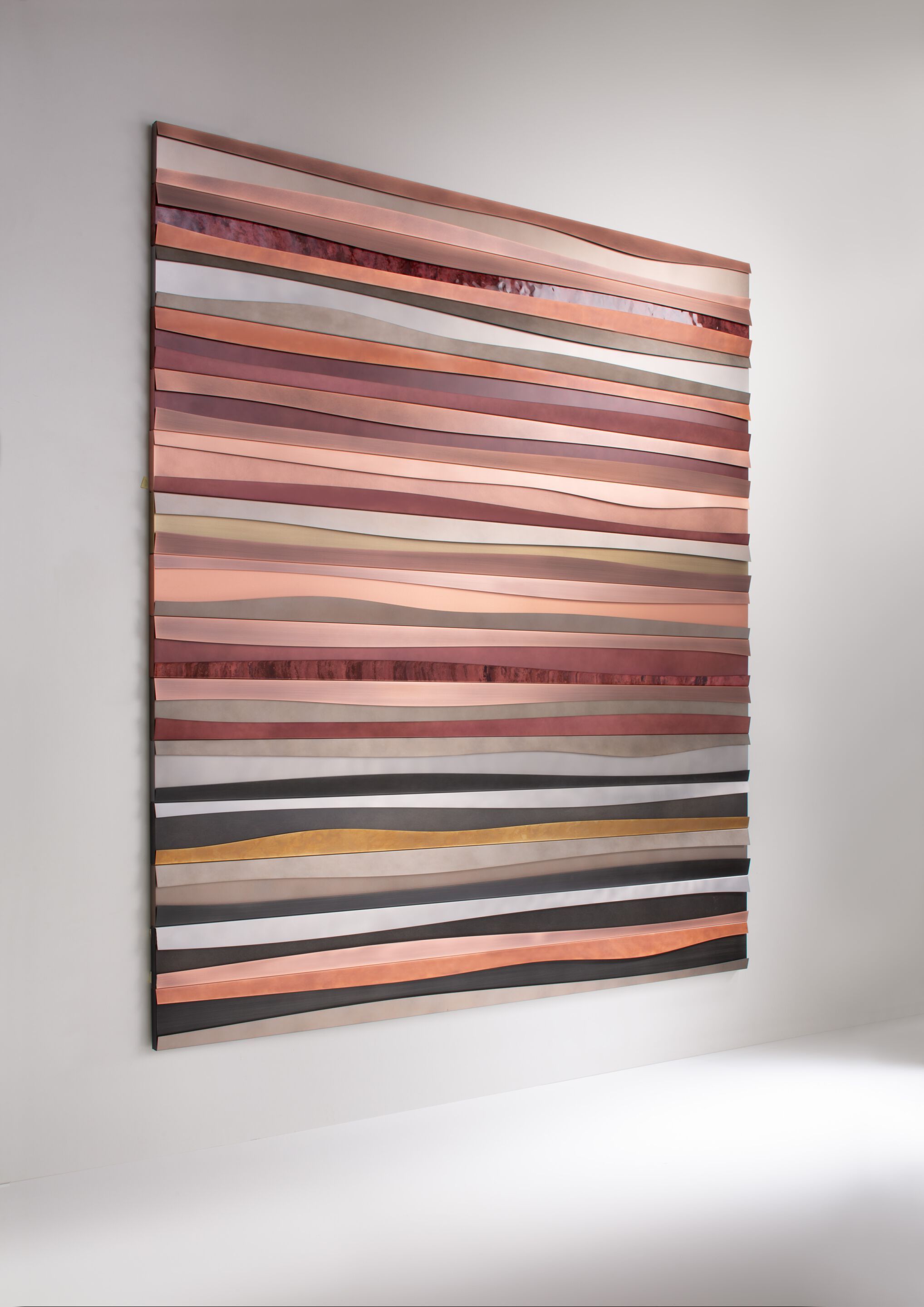 Модульное трехмерное металлическое покрытие DE CASTELLI SEDIMENTI ARCH-00055333 - Вид №2