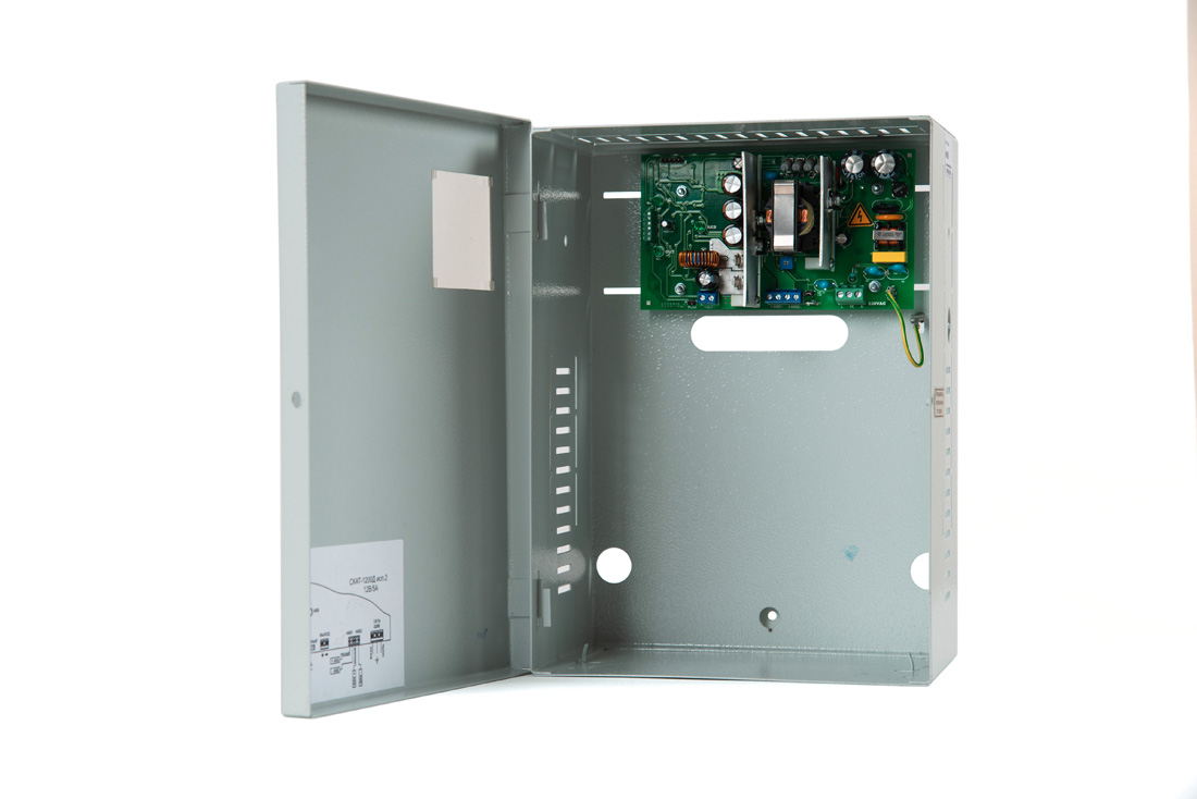 SKAT-1200D var.2 Skat-1200d isp.2 power supply 12v 5a case for batteries 1x26 or 2x17 ah ss tr pb Бастион  - Вид №5
