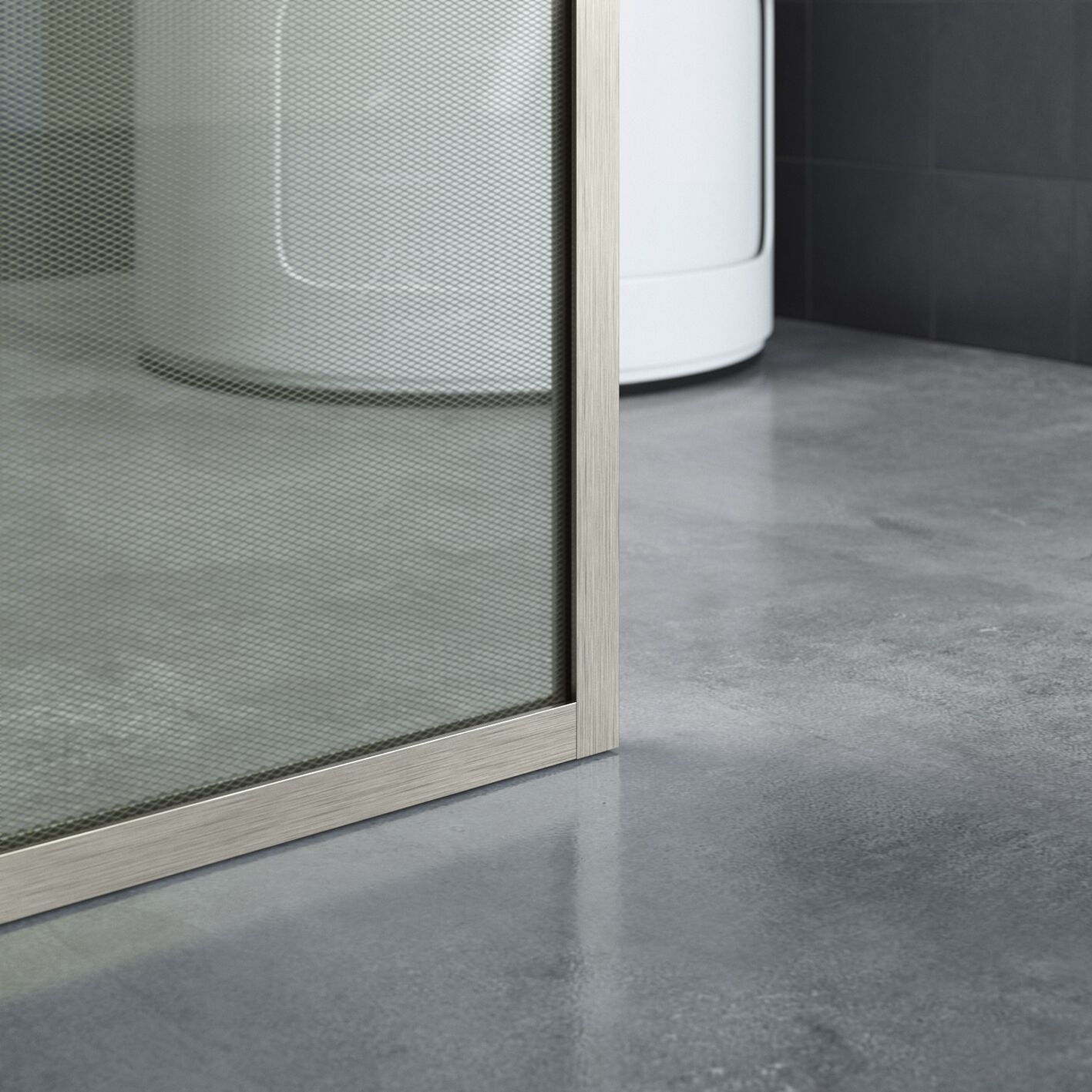 Угловая душевая кабина Vismaravetro рамка ARCH-00031211 - Вид №4