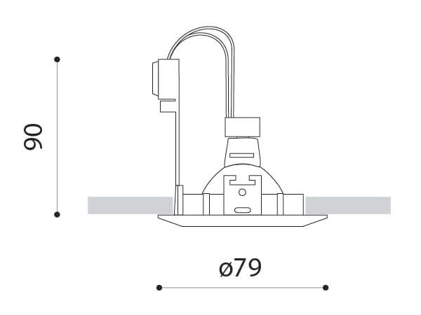 Алюминиевый круглый утопленный светодиодный прожектор Arkoslight Essentials ARCH-00111887 - Вид №5