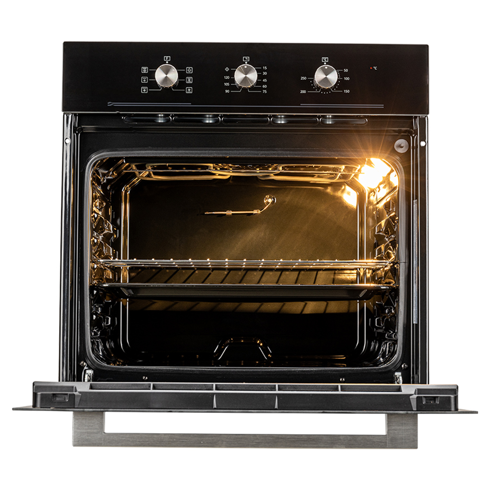 9256877 Электрический духовой шкаф Gressel RU6ES7717000 черный STDN-0065185 - Вид №1