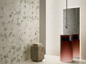 Напольное покрытие из керамогранита с эффектом ткани