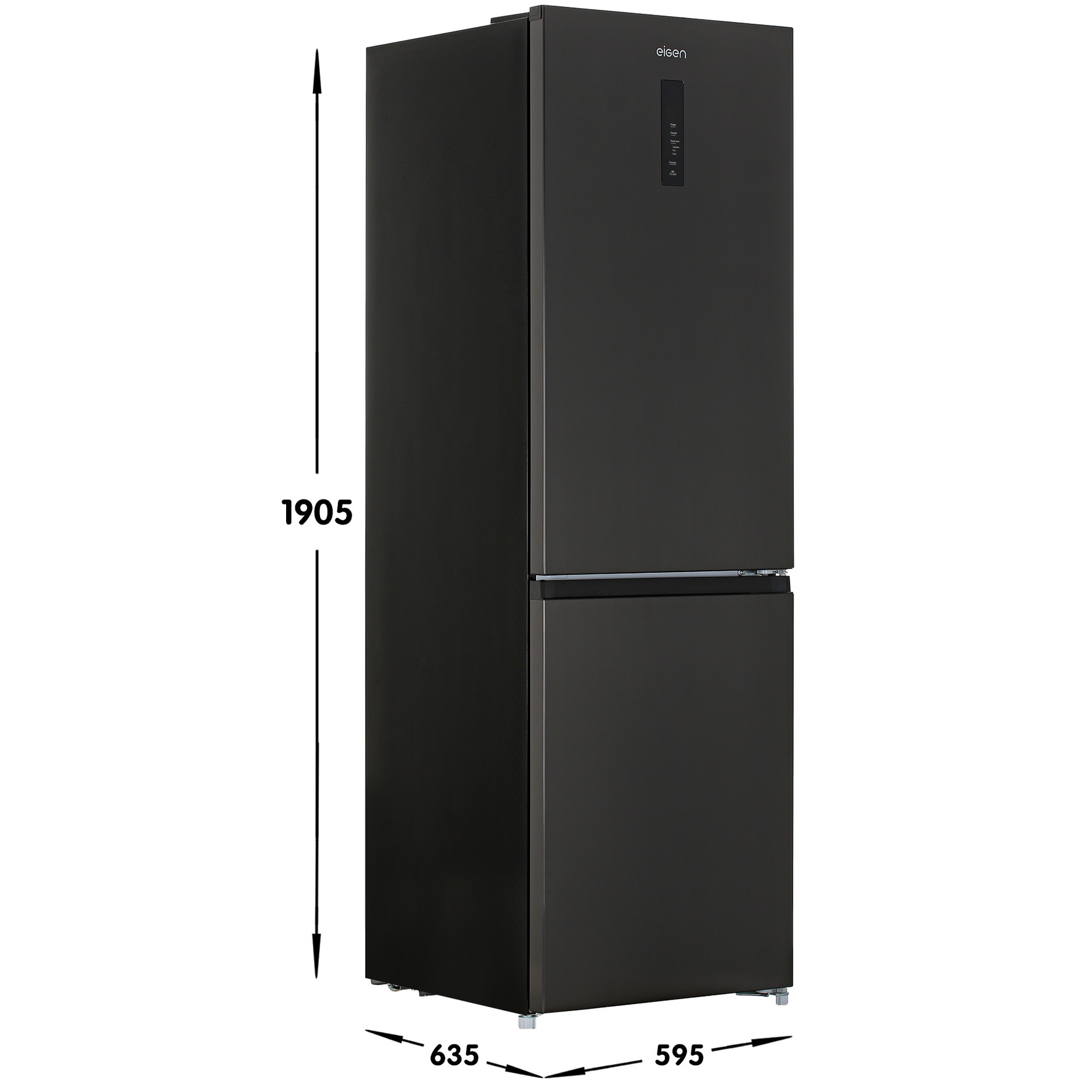 5078100 Холодильник с морозильником   Eigen Stark-RF32 серый STDN-0079244 - Вид №6