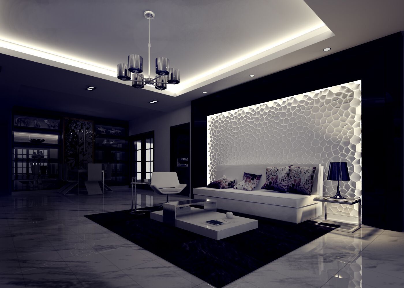 Трехмерное гипсовое покрытие WallDeco M-Modern ARCH-00023814 - Вид №4