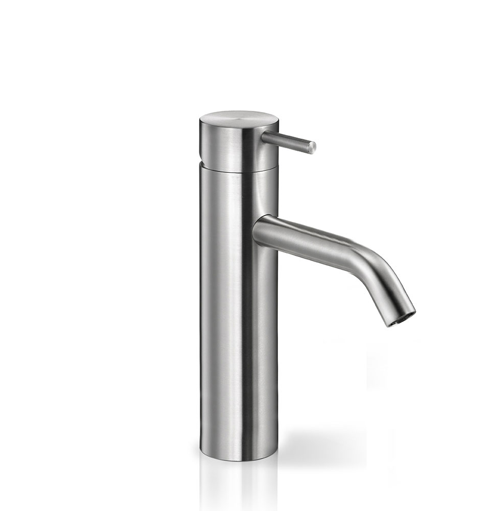 ONE002S Смеситель для раковины Linki ONE, Сатиновая сталь