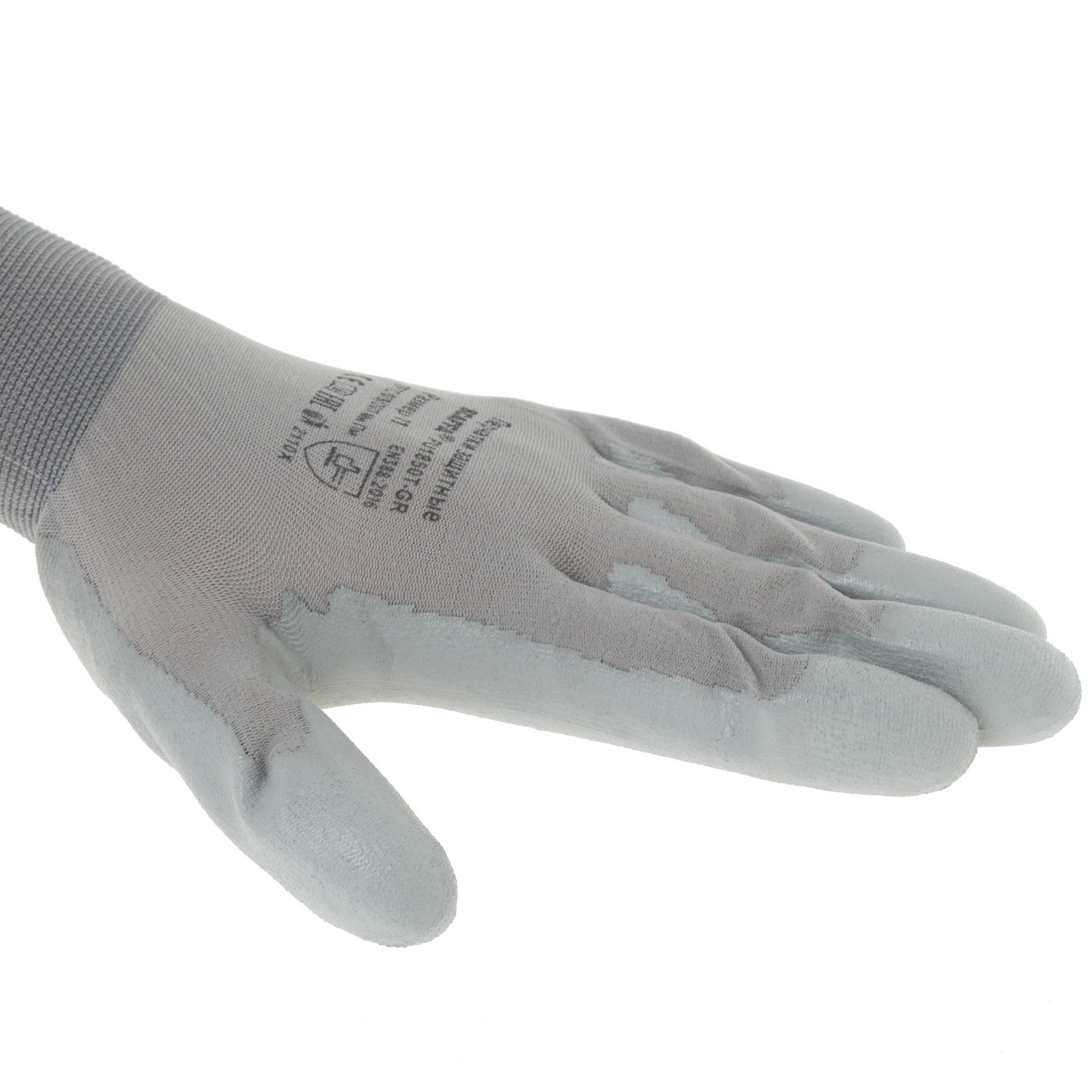 Перчатки трикотажные Scaffa PU1850T-GR-11 5320244 STDN-0150098 - Вид №2