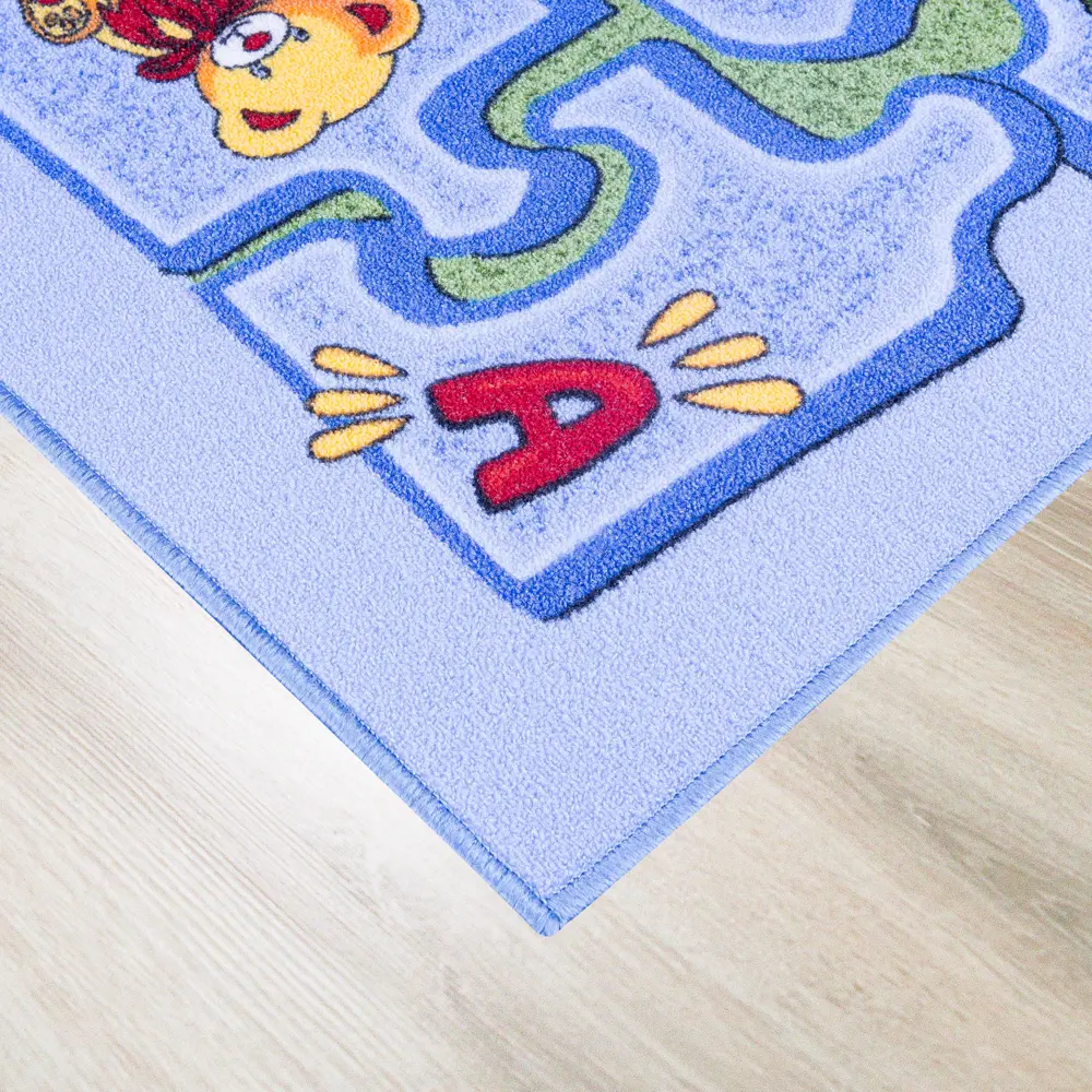 Ковёр детский Пазлы 203 1.5x2 м полиамид ВИТЕБСКИЕ КОВРЫ STLM-2012755 - Вид №1