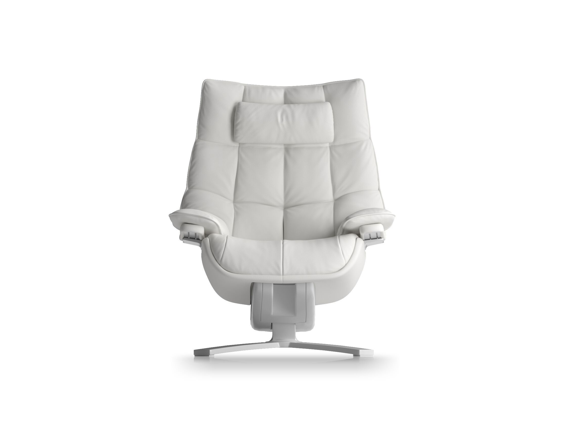 Вращающееся кресло с подставкой для ног Natuzzi Italia RE-VIVE ARCH-00097249 - Вид №1