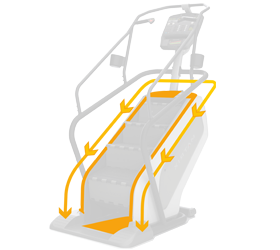 C7XI Лестница-степпер (климбер) c7xi (c7xi-05) MATRIX  - Вид №5